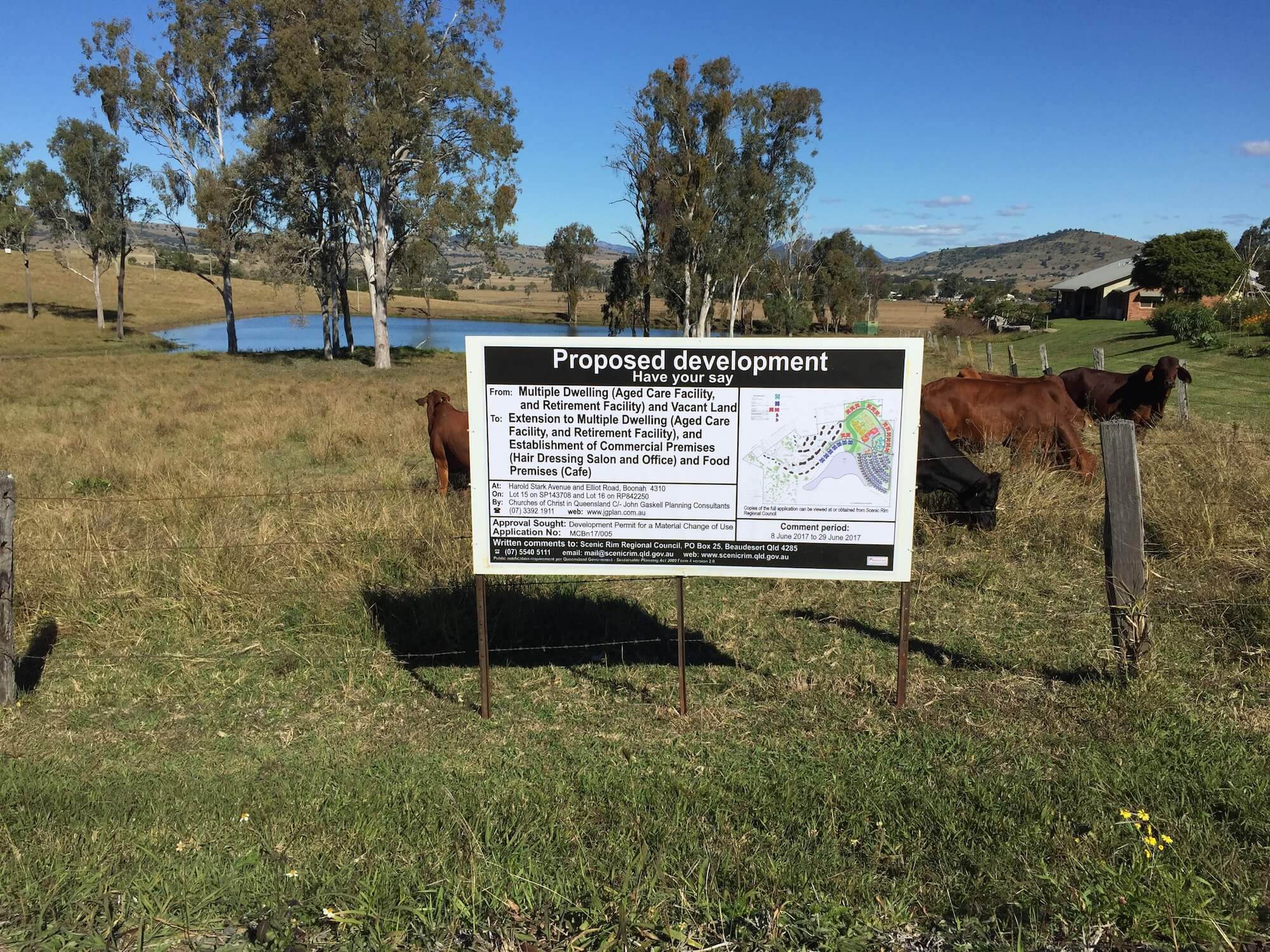 Harold Stark Avenue & Elliot Road, Boonah_Ipswich Boonah Rd